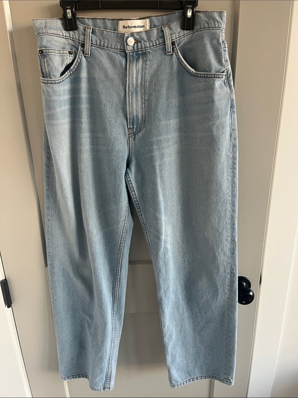 Reformation dawson jeans Light Blue Relaxed Jeans